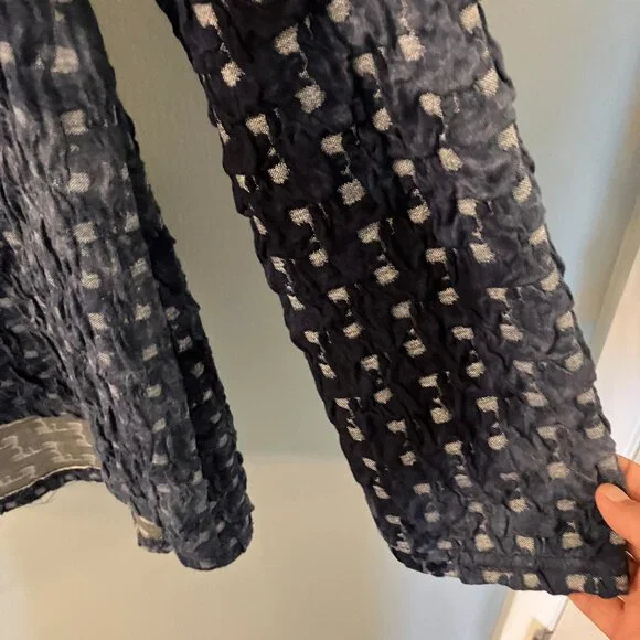 Artex Fashions Waffle Top Blue Medium - Picture 4 of 6